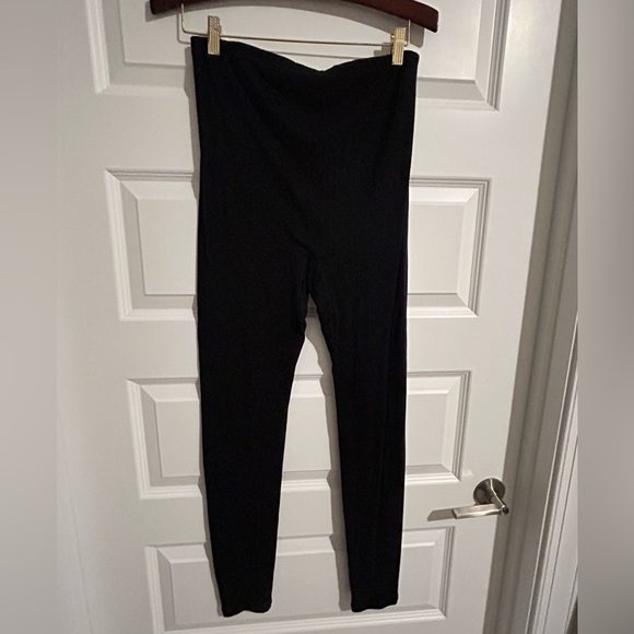 Hanro Wool Silk Leggings Black Size L - Picture 4 of 7